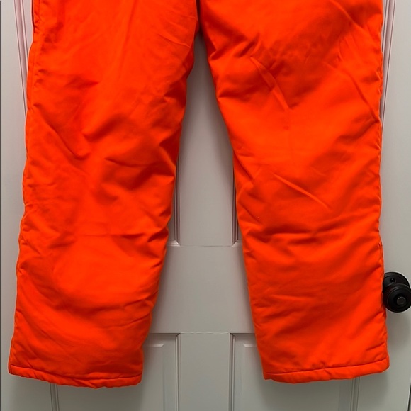 Mount'n Prairie Blaze Orange Double Zippered Legs Insulated Pants - Size Medium - Picture 15 of 16